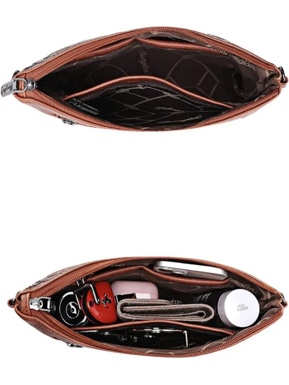 Stylish Western Cowhide Crossbody Bag for Women | Chic Clutch & Wristlet Purse